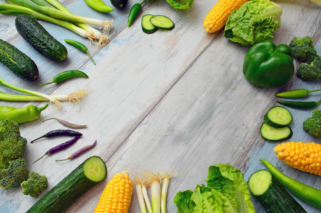assorted collection of vegetables.
